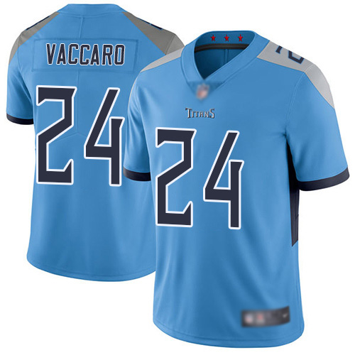 Tennessee Titans Limited Light Blue Men Kenny Vaccaro Alternate Jersey NFL Football #24 Vapor Untouchable